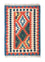 Kelim Carpet - orientalisk matta - 93 x 67 cm - blå
