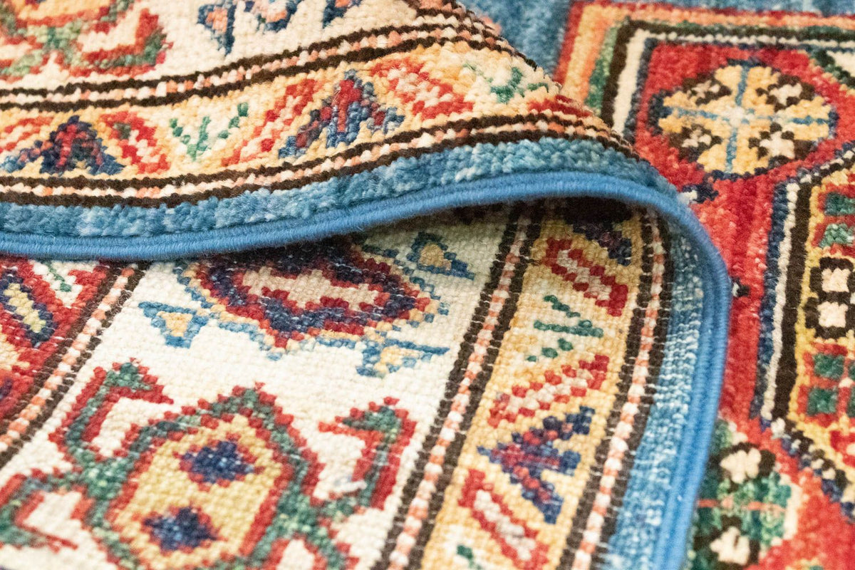 Runner Ziegler Carpet - Kazak - 212 x 79 cm - blå