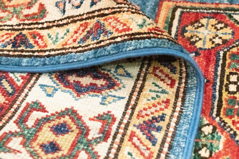 Runner Ziegler Carpet - Kazak - 212 x 79 cm - blå