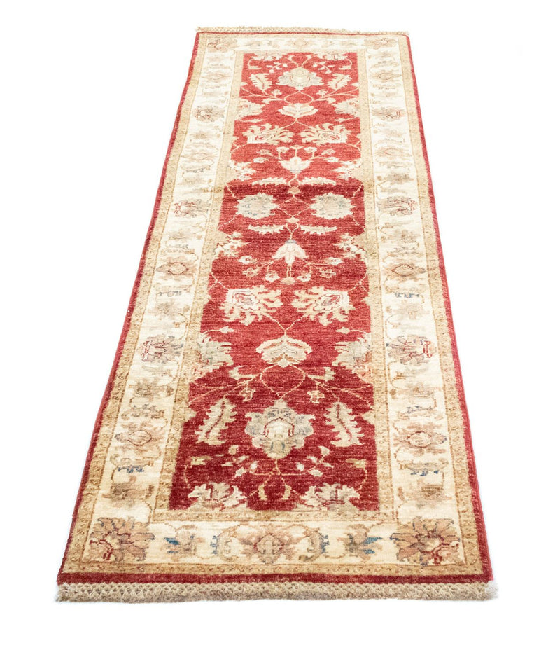 Runner Ziegler Carpet - 202 x 62 cm - röd