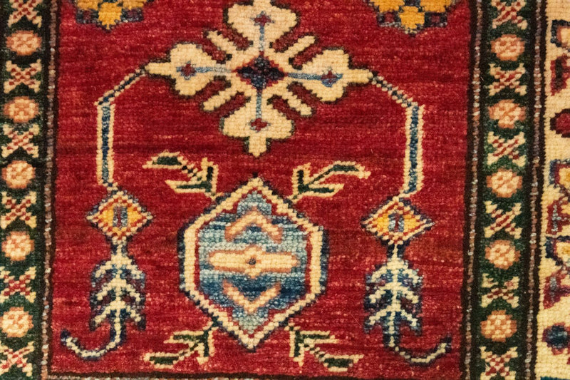 Ziegler Carpet - Kazak - 93 x 62 cm - röd