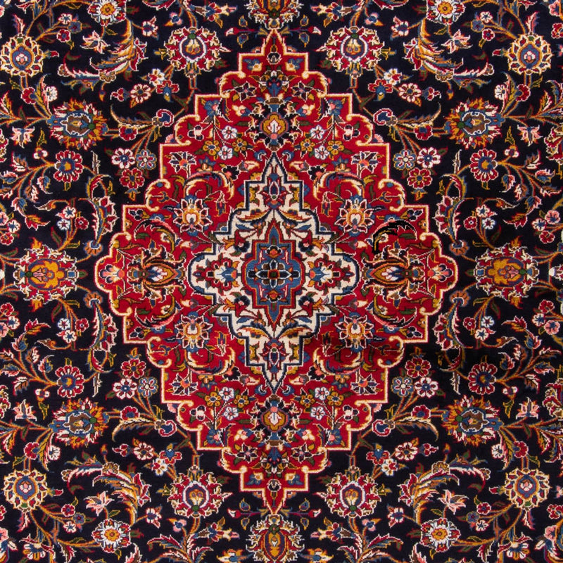 Persiska mattor - Keshan - 425 x 318 cm - mörkblå