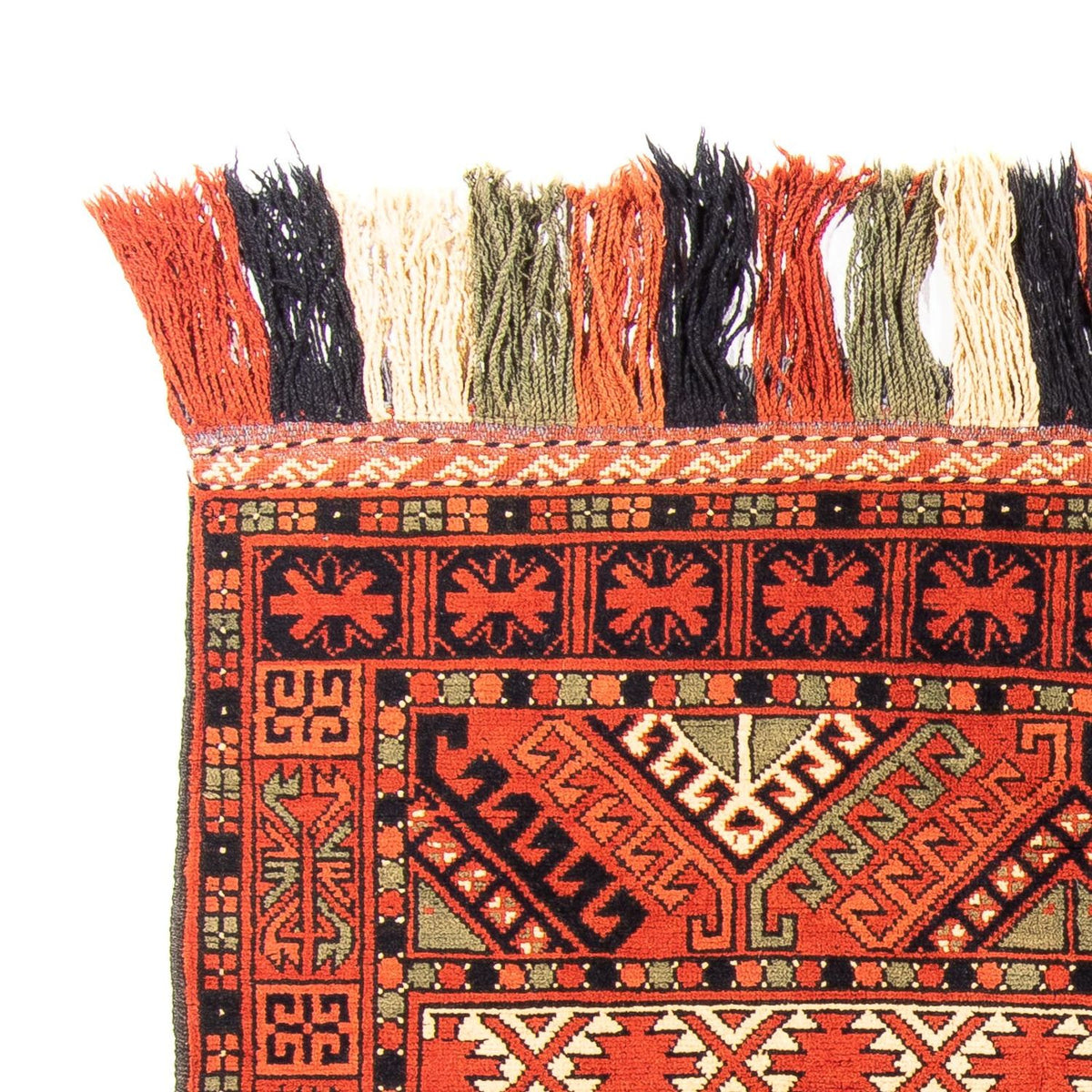 Afghansk matta 118x174cm - Oriental Carpet - rost