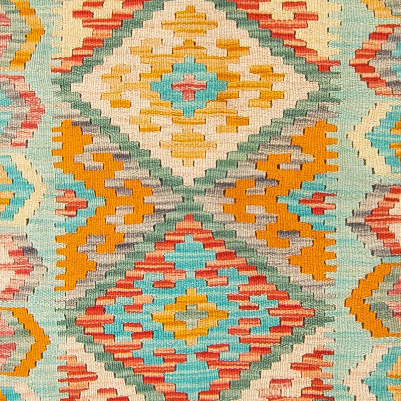 Kelim Carpet - Splash - 161 x 105 cm - flerfärgad