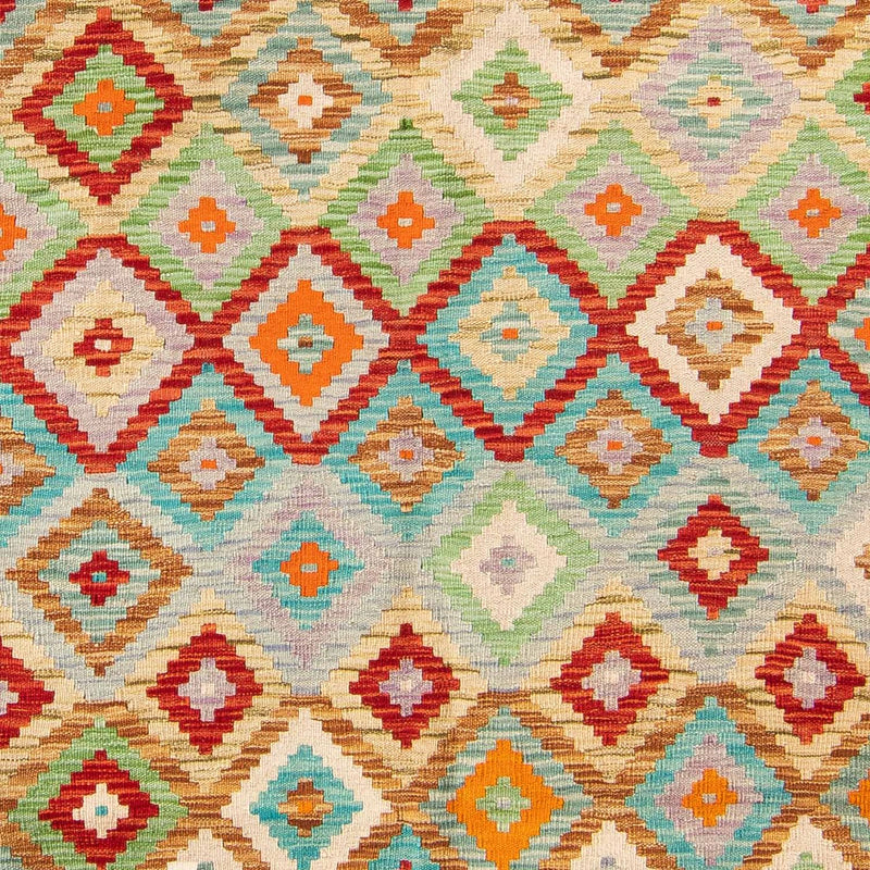 Kelim Carpet - Splash - 244 x 175 cm - flerfärgad