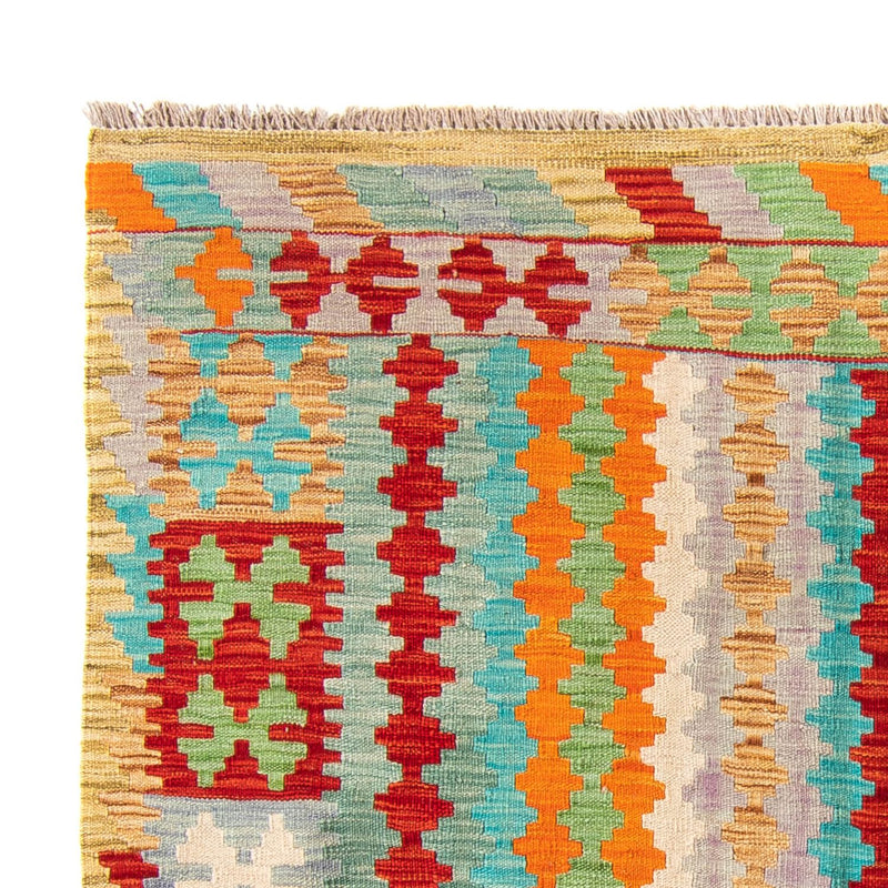 Kelim Carpet - Splash - 200 x 153 cm - flerfärgad