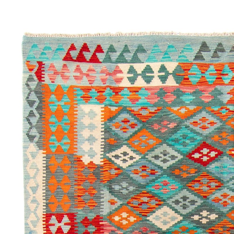 Kelim Carpet - Splash - 305 x 202 cm - flerfärgad