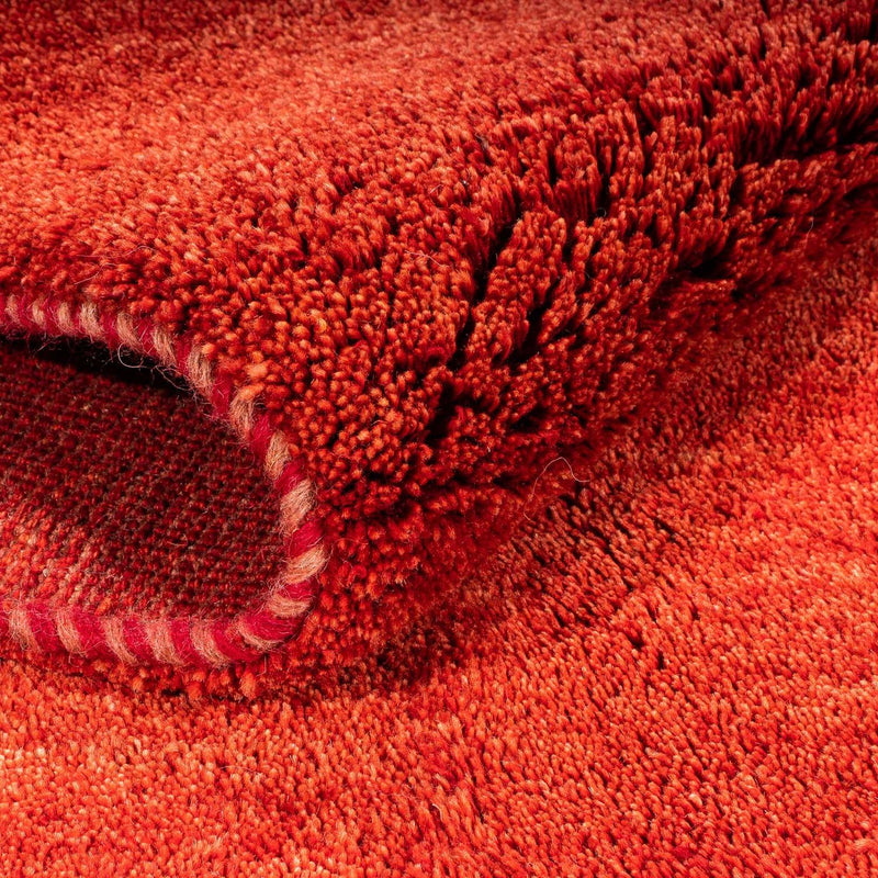 Gabbeh-matta - Loribaft Persian - 182 x 122 cm - mörkröd