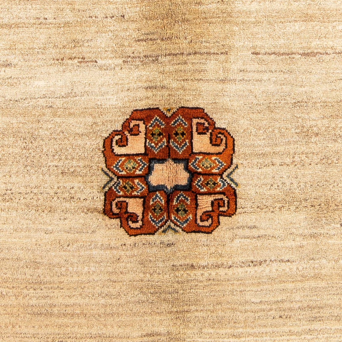 Gabbeh-matta - persisk - 192 x 128 cm - beige