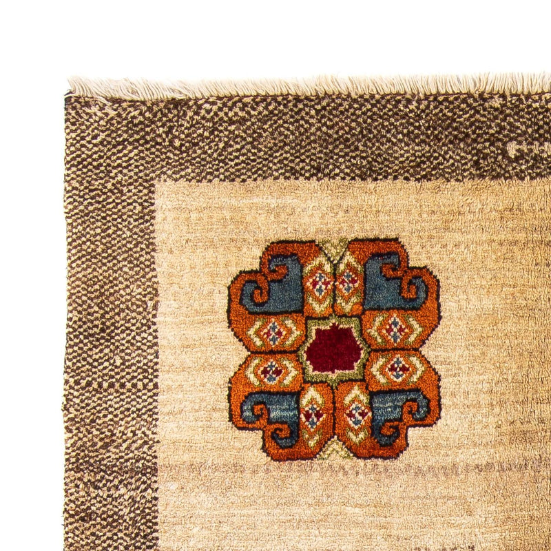 Gabbeh-matta - persisk - 192 x 128 cm - beige