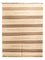 Kelim Carpet - orientalisk matta - 242 x 176 cm - beige