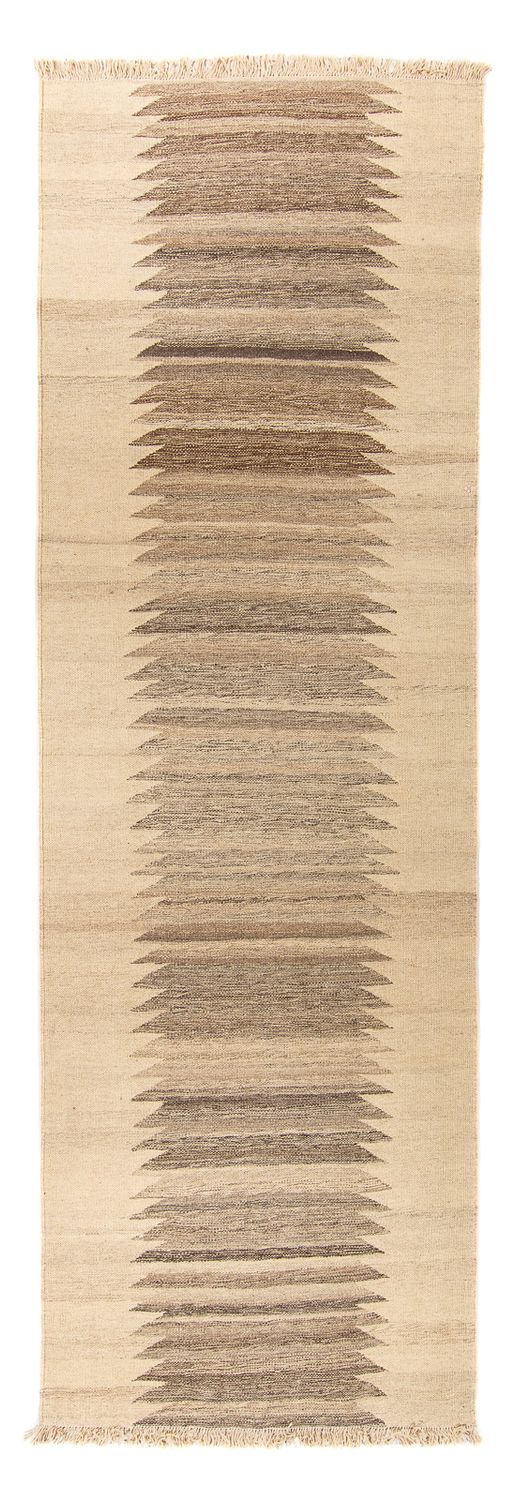 Runner Kelim Carpet - orientalisk matta - 293 x 96 cm - beige