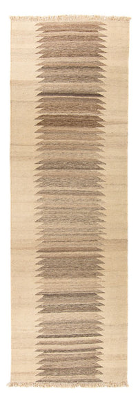 Runner Kelim Carpet - orientalisk matta - 293 x 96 cm - beige