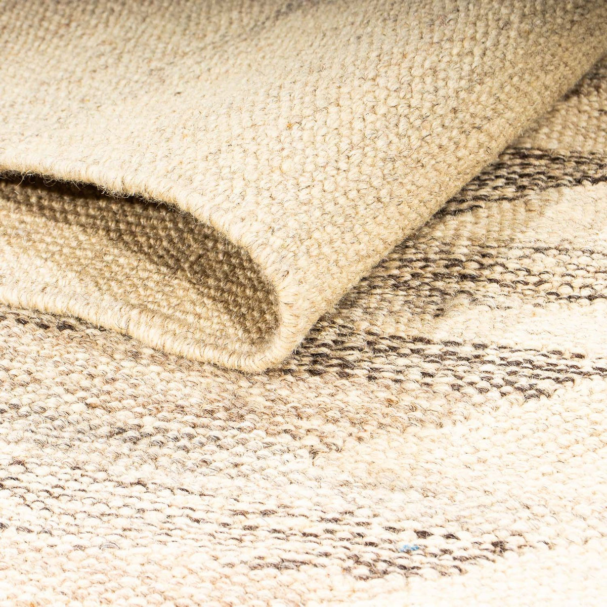 Runner Kelim Carpet - orientalisk matta - 293 x 96 cm - beige