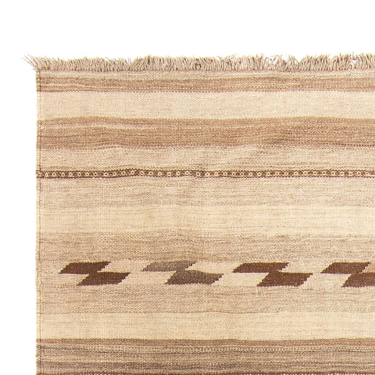 Kelim Carpet - orientalisk matta - 256 x 165 cm - flerfärgad