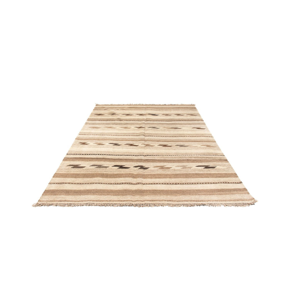 Kelim Carpet - orientalisk matta - 256 x 165 cm - flerfärgad