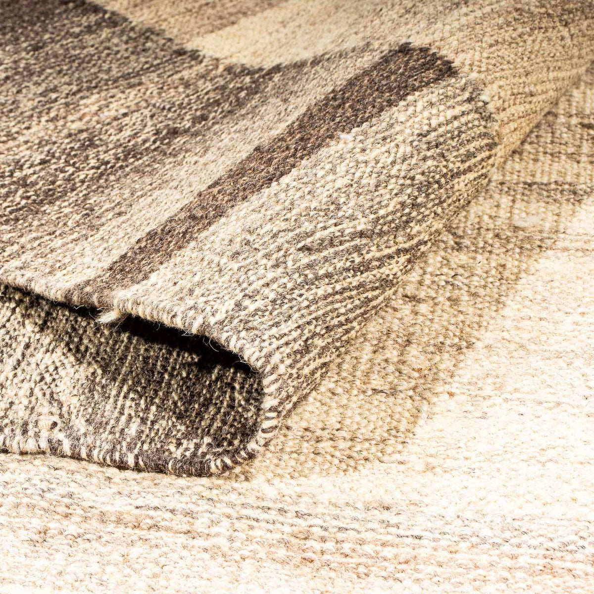 Kelim Carpet - orientalisk matta - 244 x 182 cm - beige