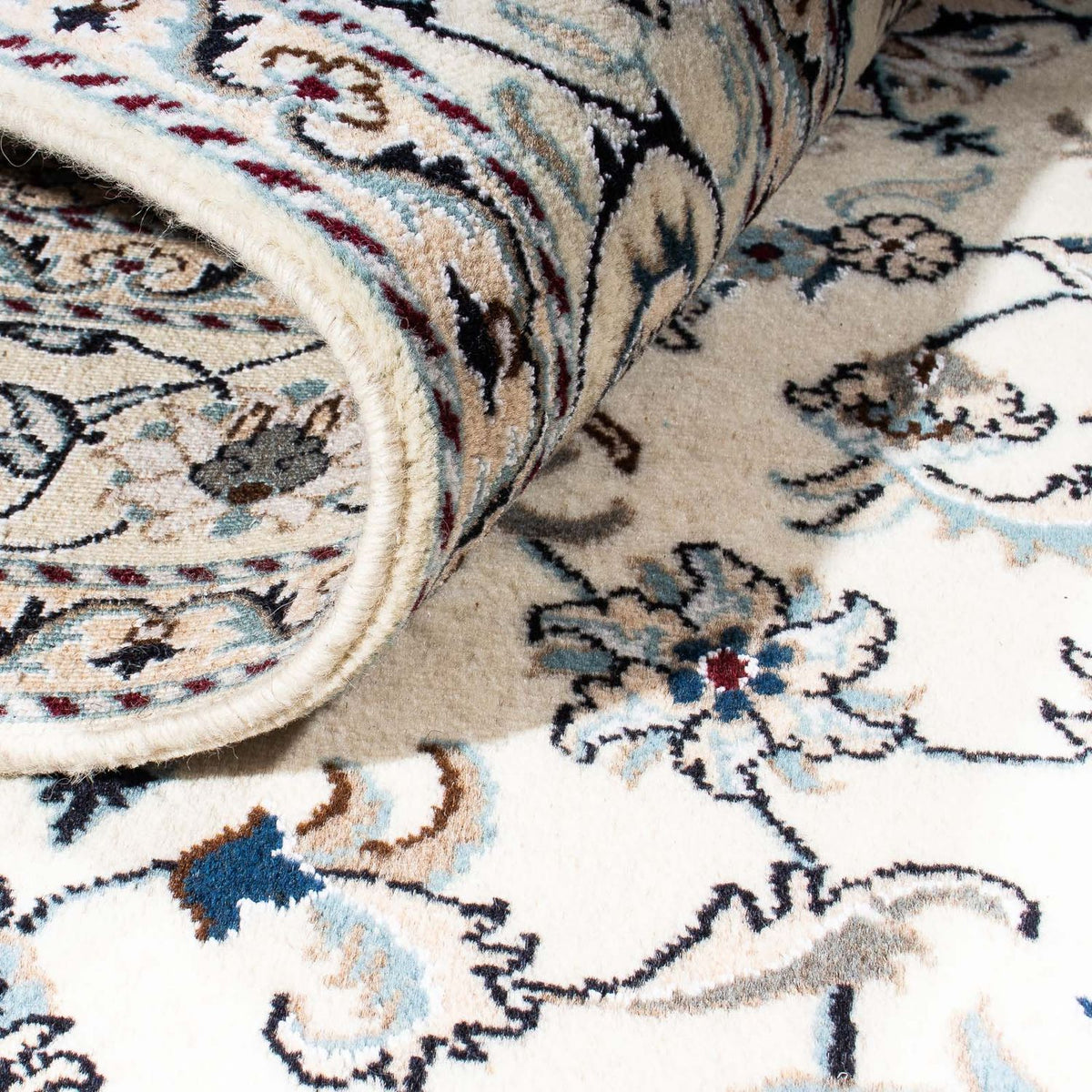 Persisk matta - Nain - 229 x 167 cm - beige