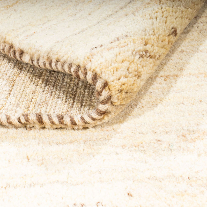 Gabbeh-matta - persisk - 149 x 108 cm - ljusbeige