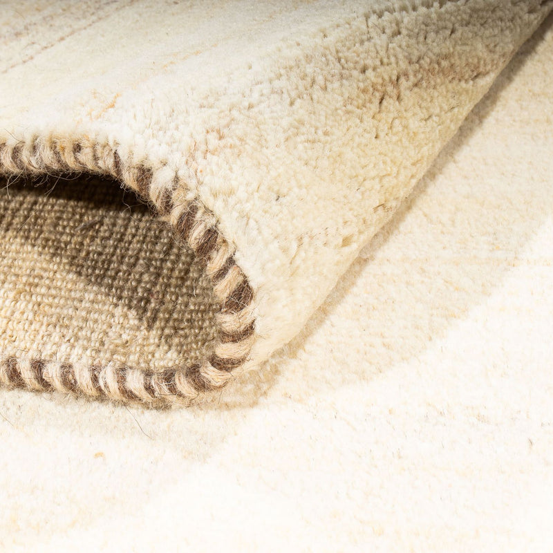 Gabbeh-matta - persisk - 154 x 95 cm - ljusbeige