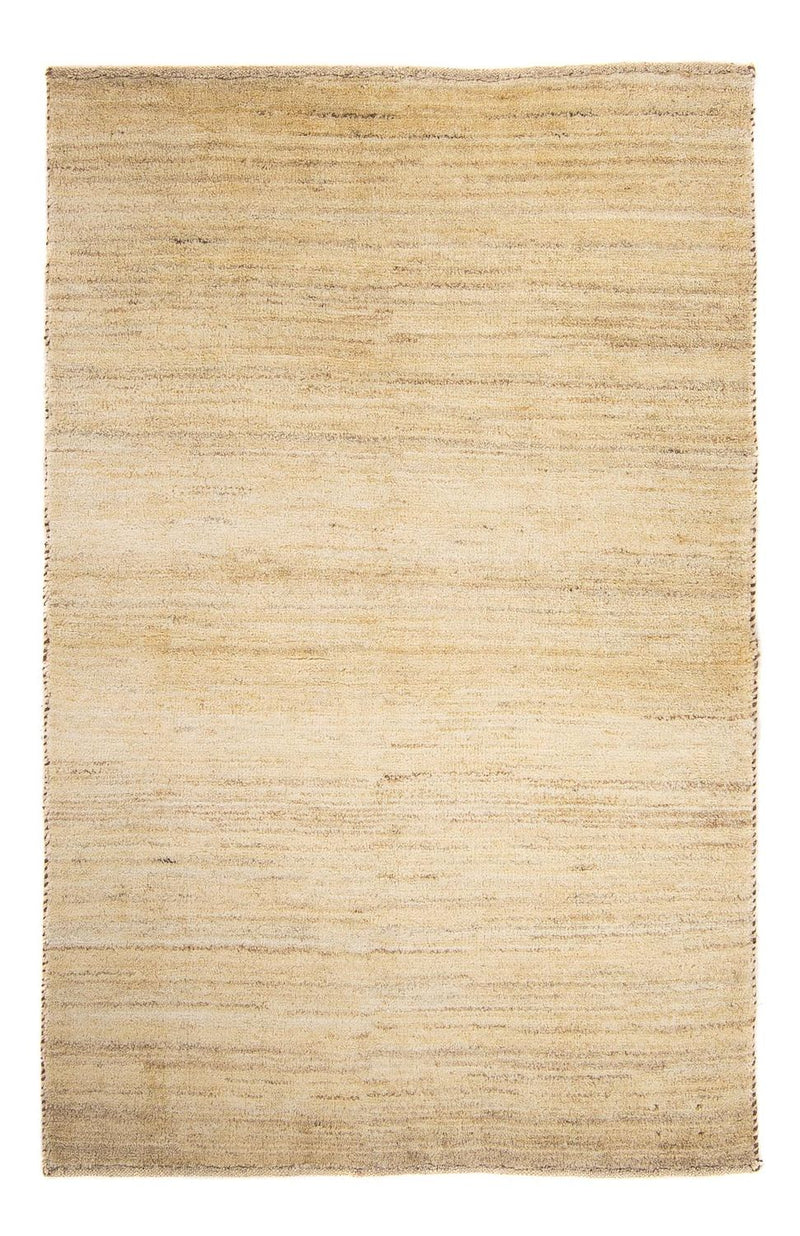 Gabbeh-matta - persisk - 150 x 92 cm - ljusbeige