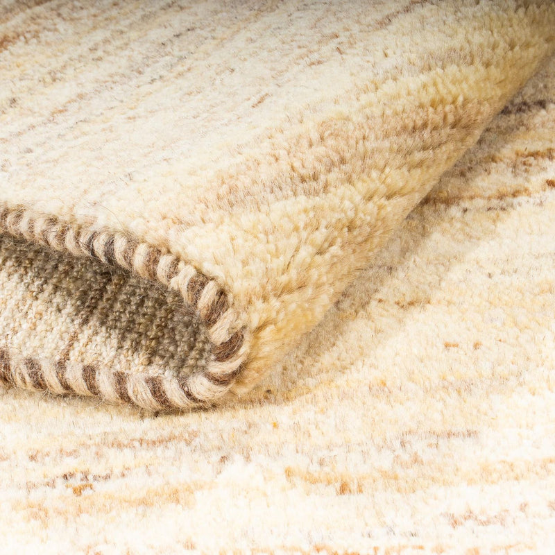 Gabbeh-matta - persisk - 150 x 92 cm - ljusbeige