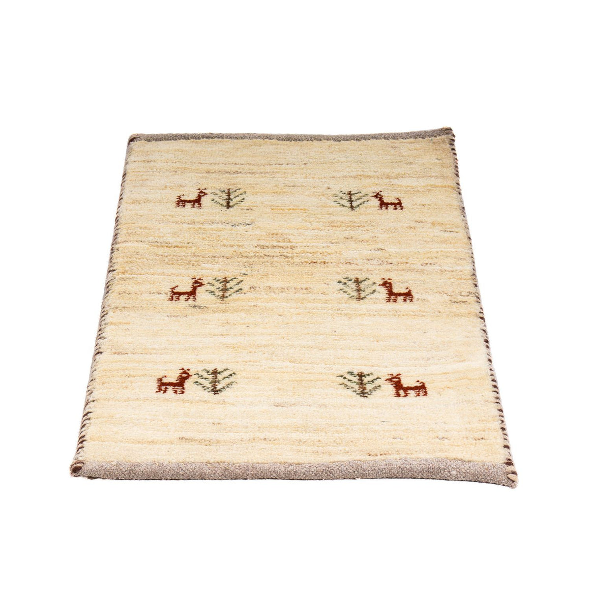 Gabbeh-matta - Loribaft Persian - 60 x 40 cm - beige