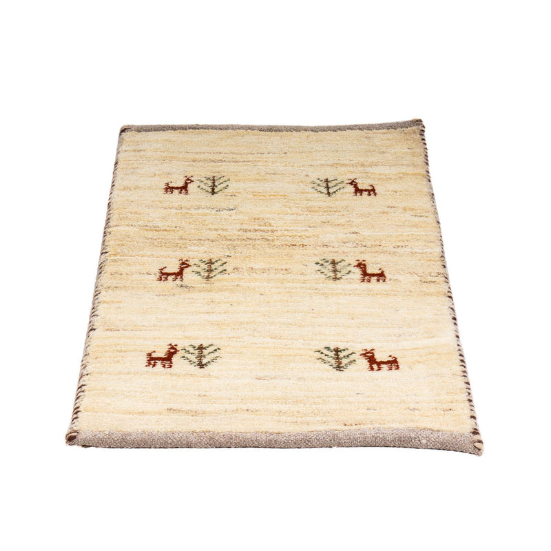 Gabbeh-matta - Loribaft Persian - 60 x 40 cm - beige