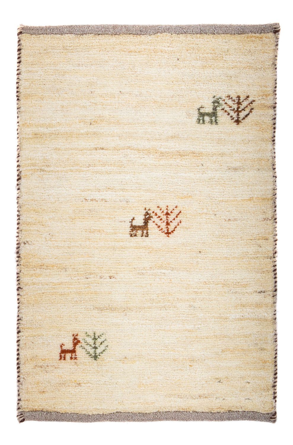 Gabbeh-matta - Loribaft Persian - 60 x 40 cm - beige