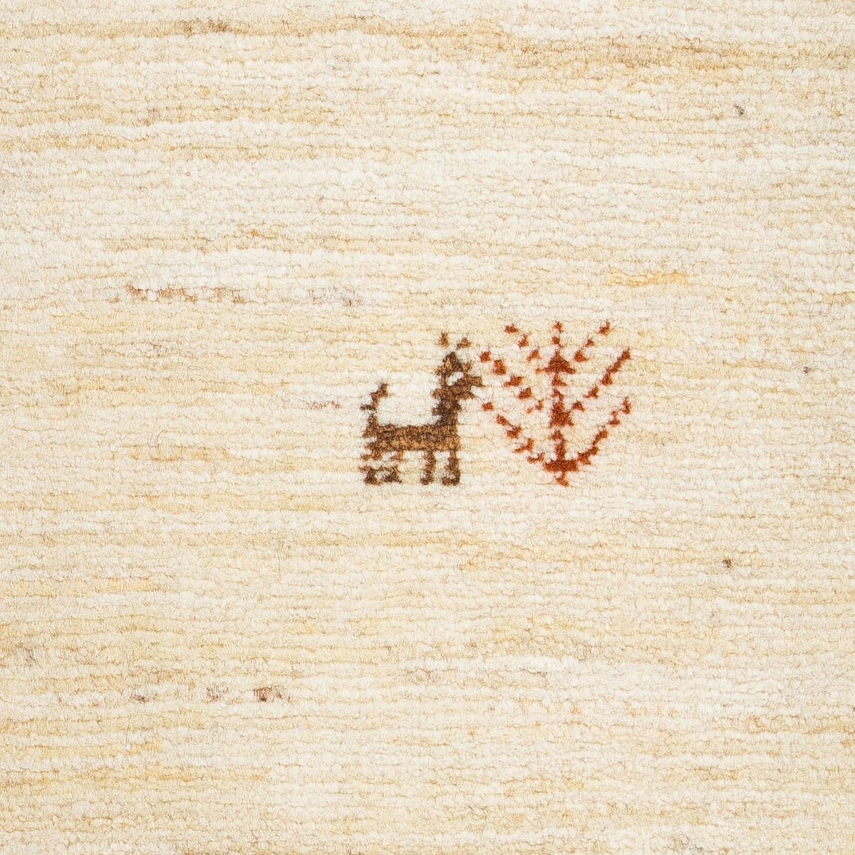 Gabbeh-matta - Loribaft Persian - 60 x 40 cm - beige