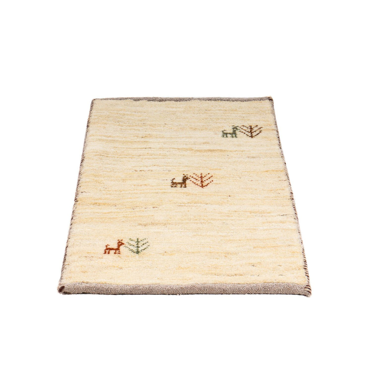 Gabbeh-matta - Loribaft Persian - 60 x 40 cm - beige