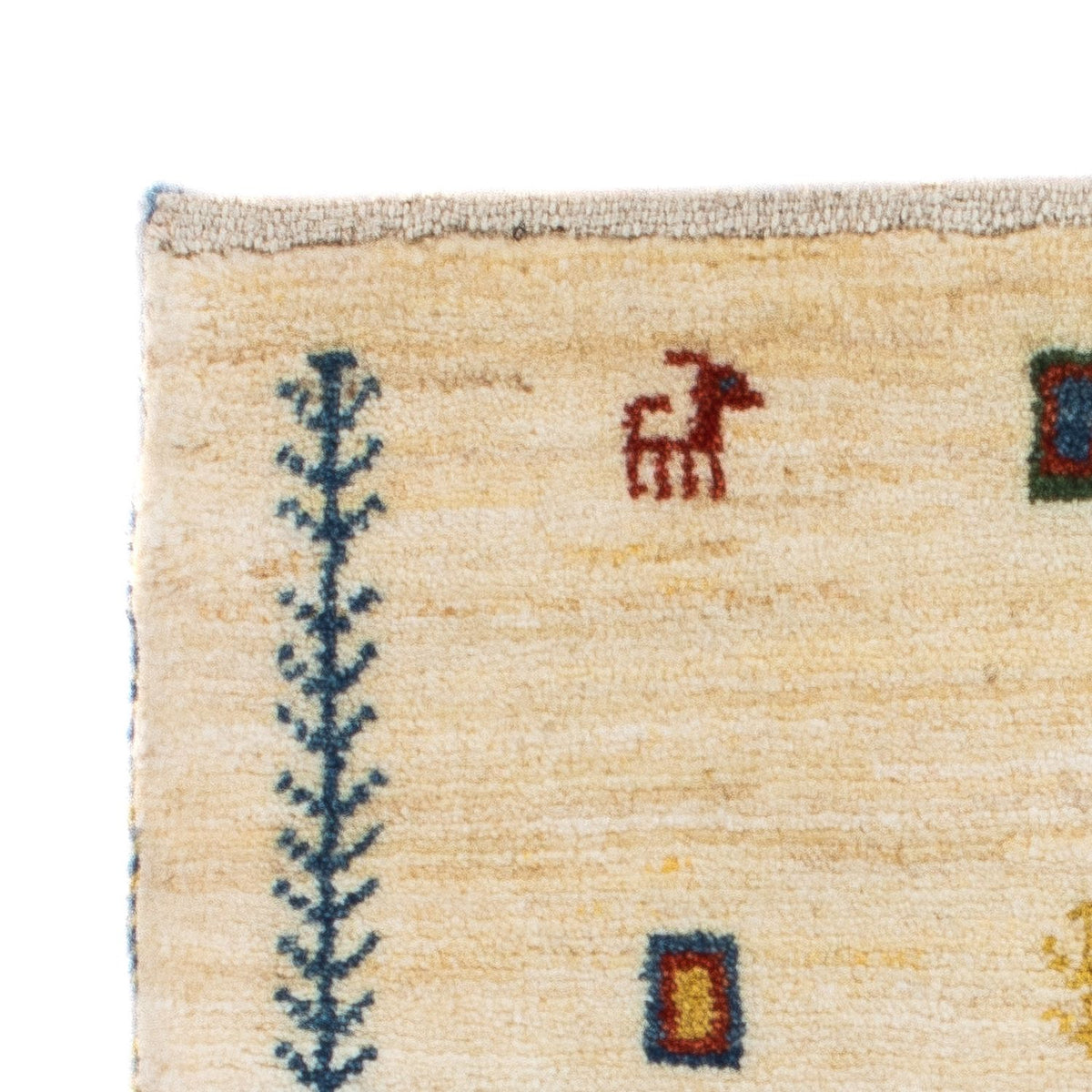 Gabbeh-matta - Loribaft Persian - 87 x 51 cm - beige