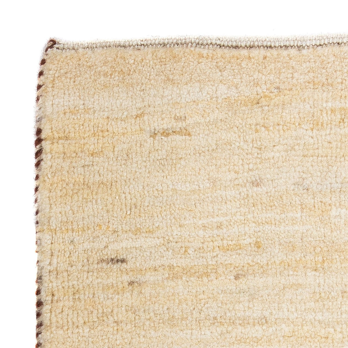 Gabbeh-matta - Loribaft Persian kvadrat  - 45 x 40 cm - beige