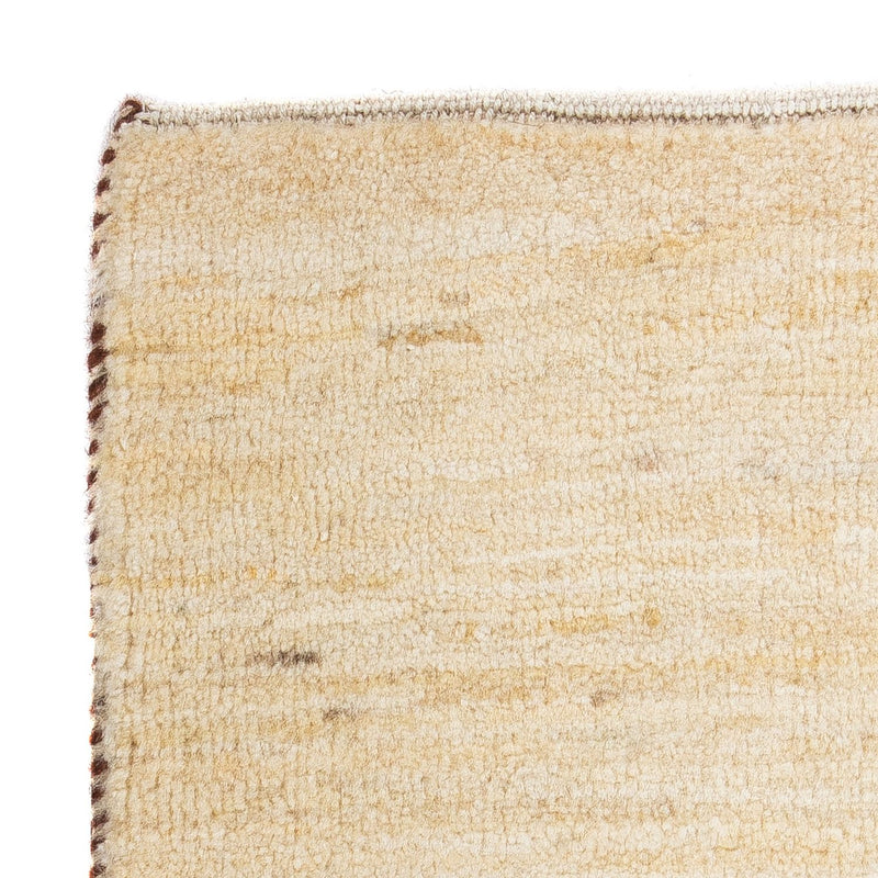 Gabbeh-matta - Loribaft Persian kvadrat  - 45 x 40 cm - beige
