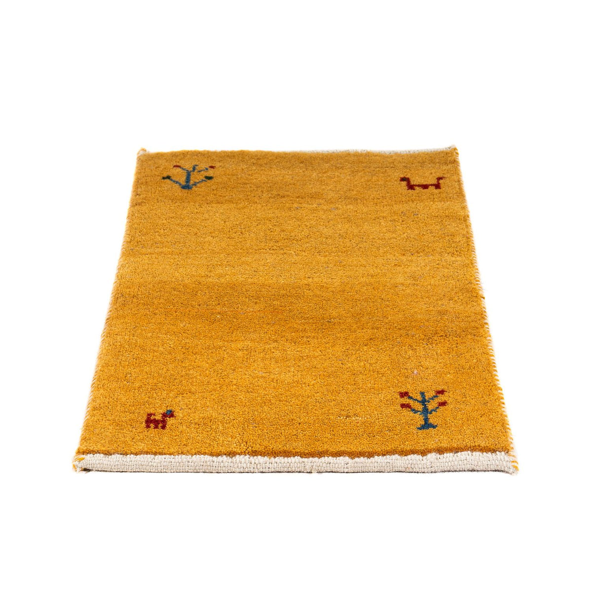Gabbeh-matta - Loribaft Persian - 60 x 40 cm - orange
