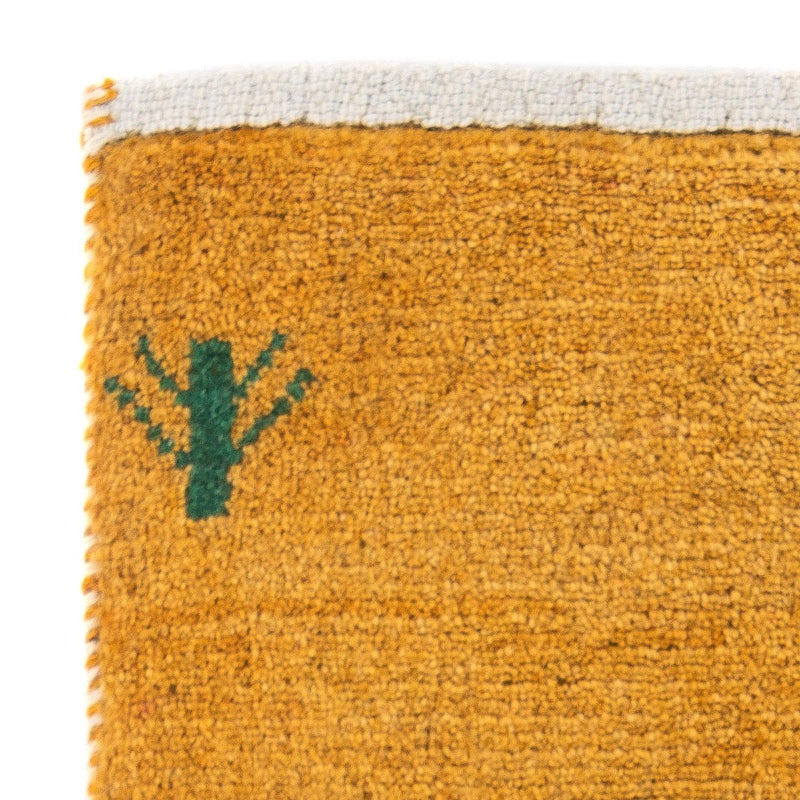 Gabbeh-matta - Loribaft Persian - 60 x 40 cm - orange