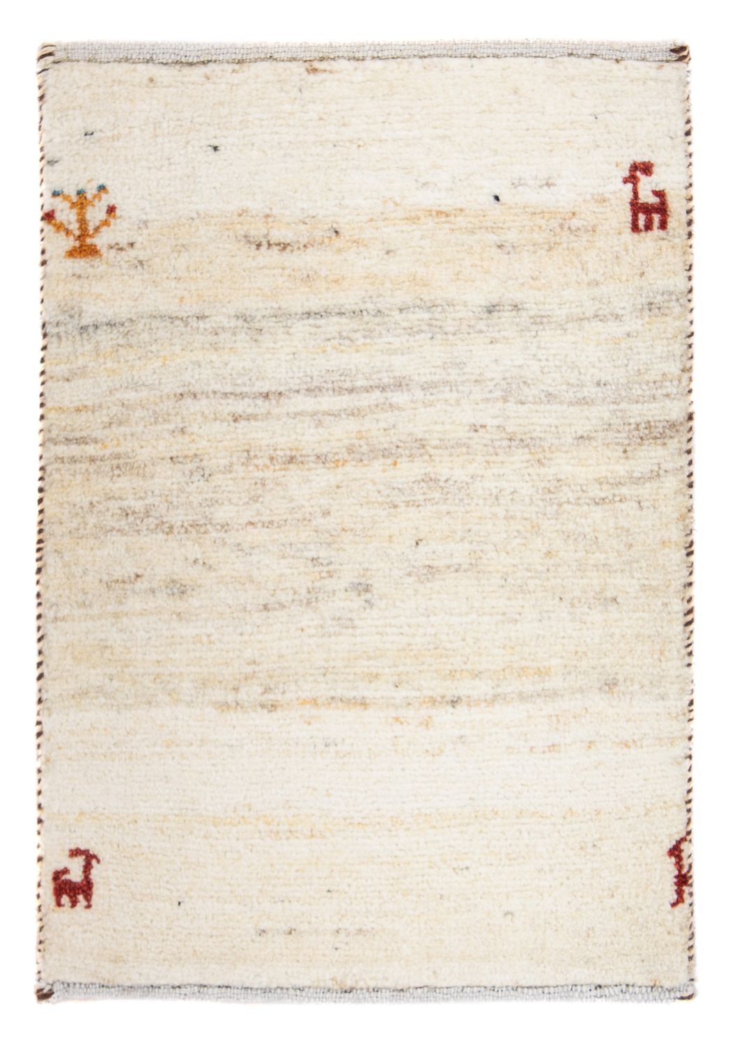 Gabbeh-matta - Loribaft Persian - 60 x 40 cm - beige