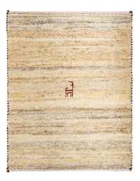 Gabbeh-matta - persisk - 60 x 40 cm - beige
