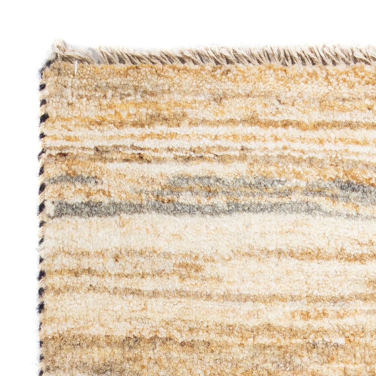 Gabbeh-matta - persisk - 60 x 40 cm - beige