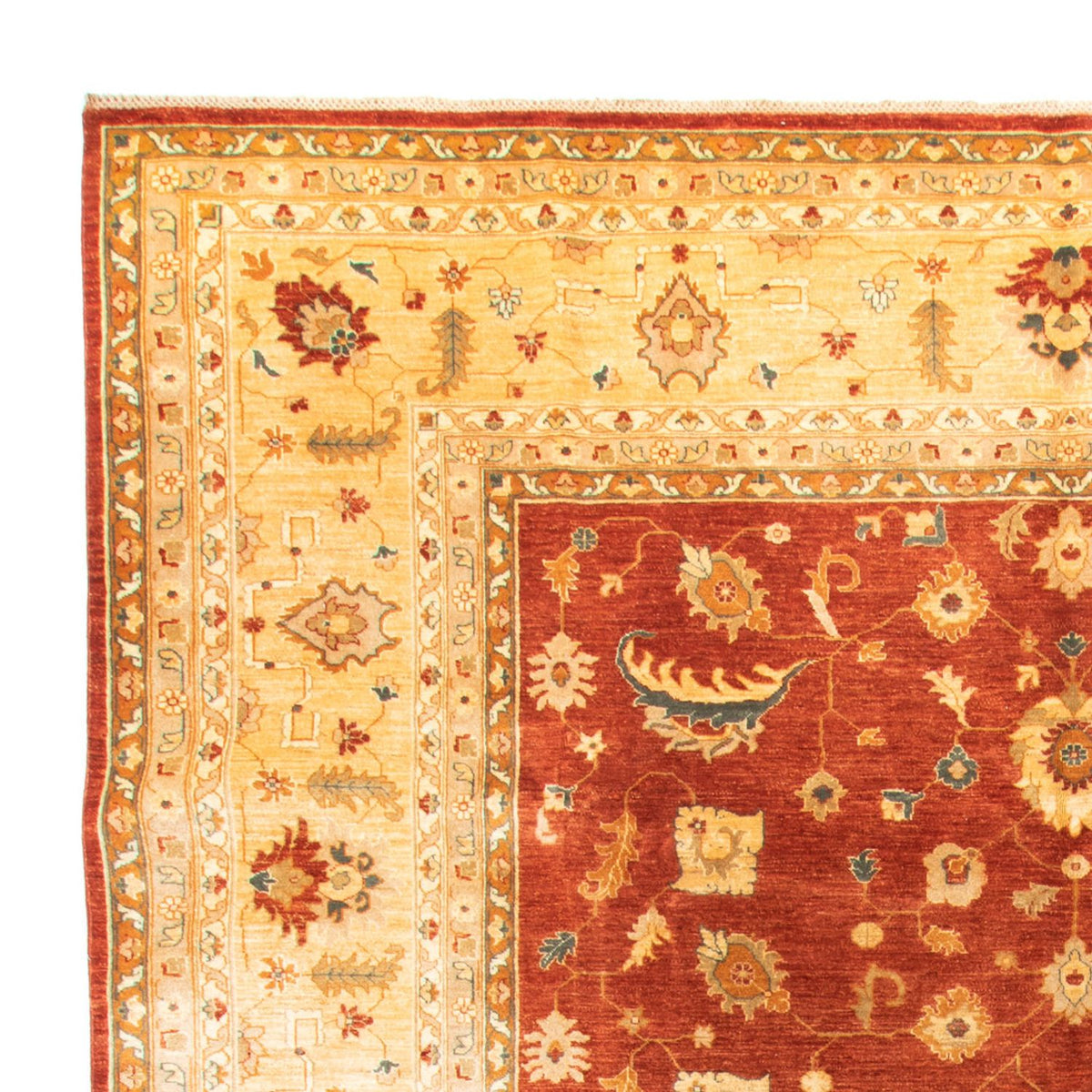 Ziegler Carpet - 398 x 307 cm - rost