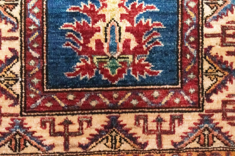 Ziegler Carpet - Kazak - 97 x 61 cm - blå