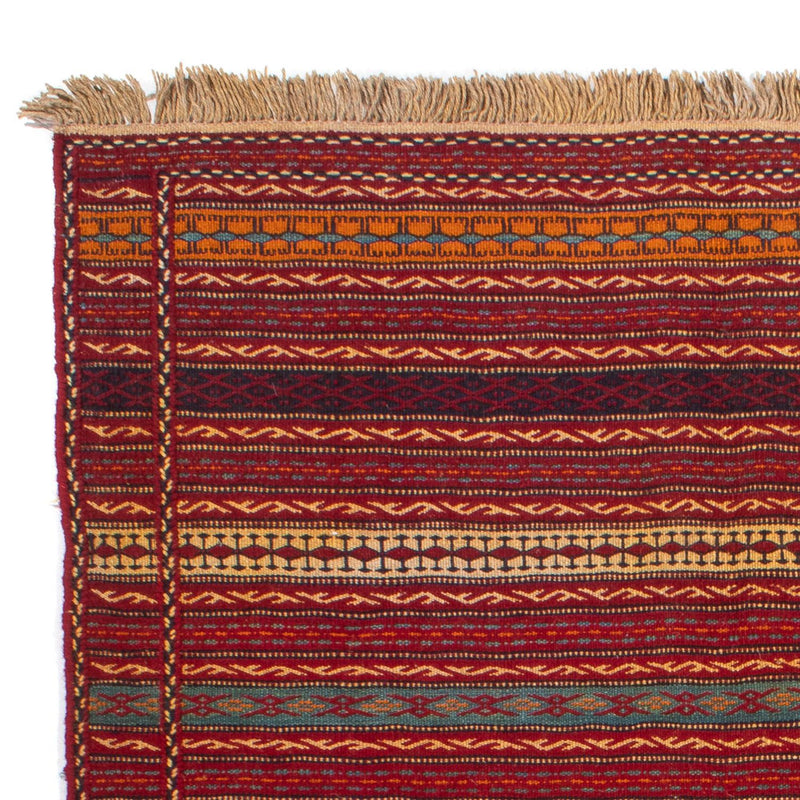 Kelim Carpet - orientalisk matta - 200 x 148 cm - flerfärgad