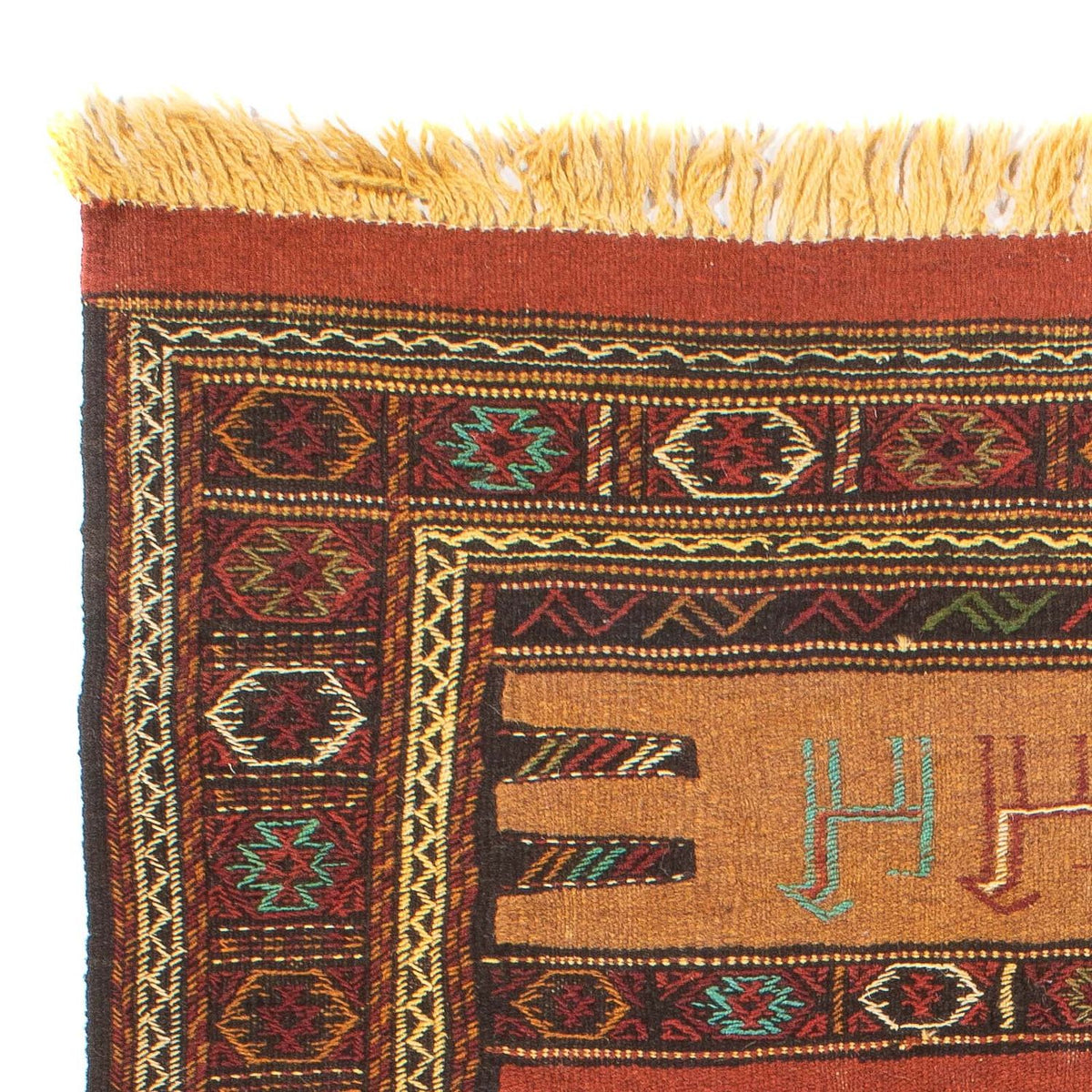 Kelim Carpet - orientalisk matta - 173 x 100 cm - flerfärgad