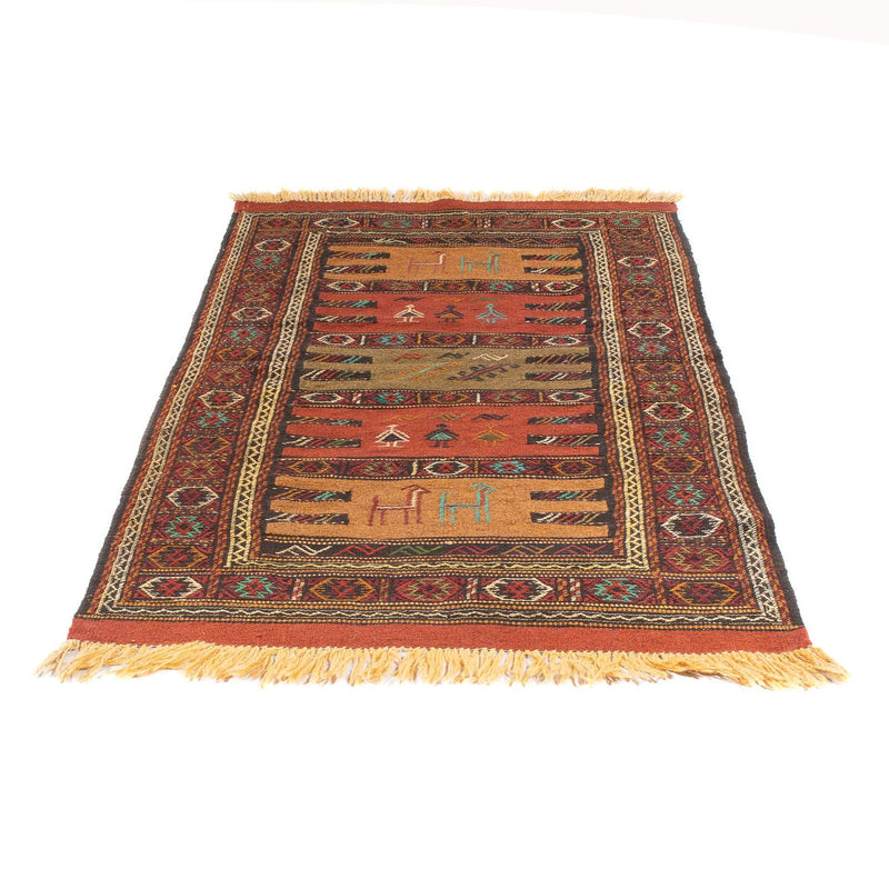 Kelim Carpet - orientalisk matta - 173 x 100 cm - flerfärgad