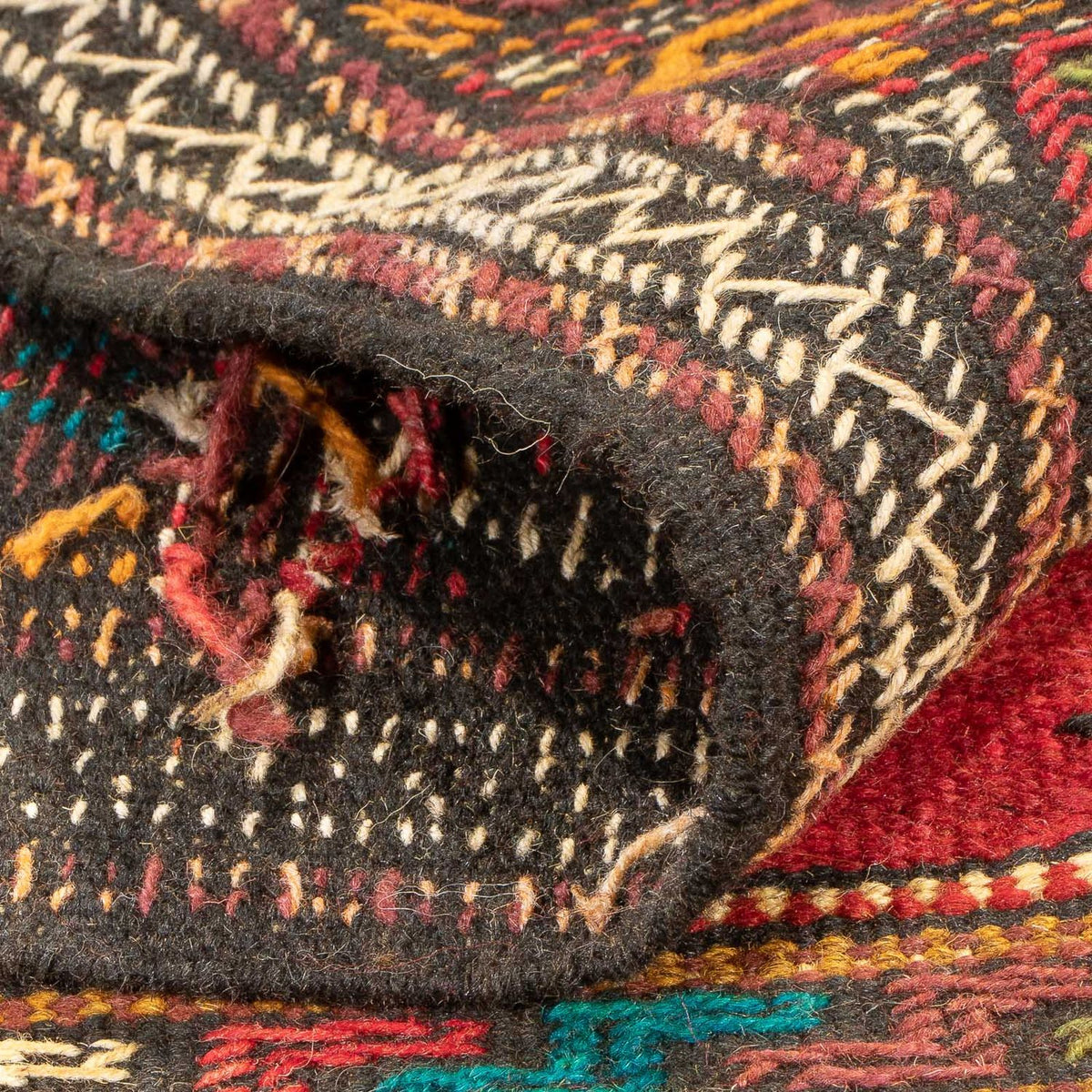 Kelim Carpet - orientalisk matta - 170 x 100 cm - flerfärgad