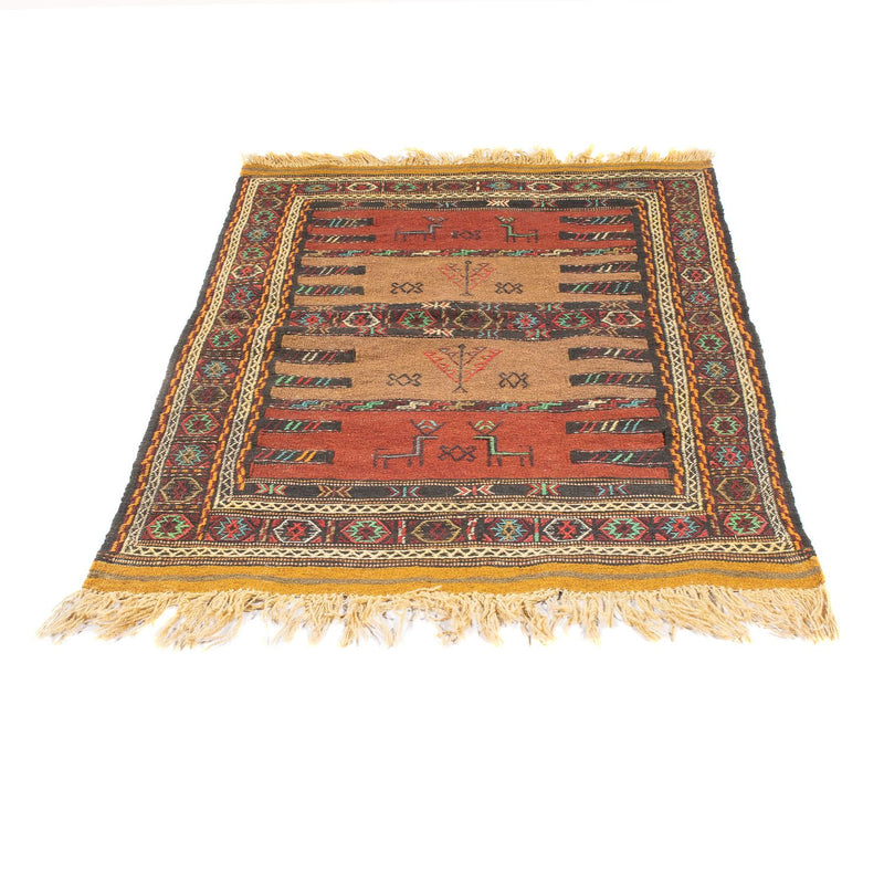 Kelim Carpet - orientalisk matta - 169 x 100 cm - flerfärgad