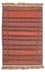 Kelim Carpet - orientalisk matta - 120 x 78 cm - flerfärgad
