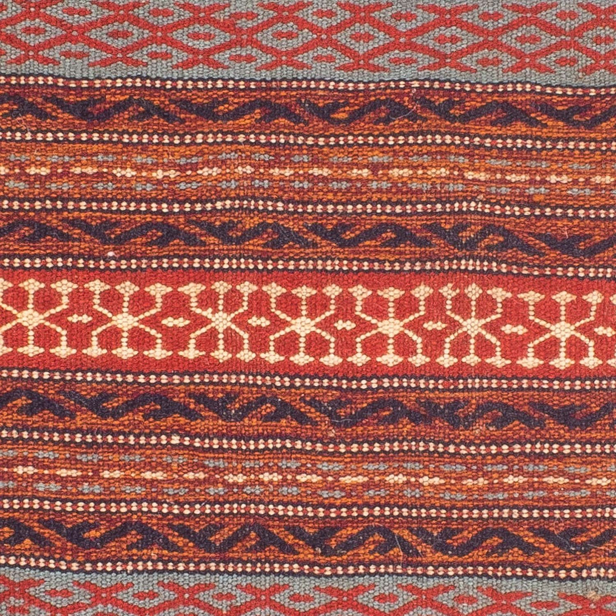 Kelim Carpet - orientalisk matta - 120 x 78 cm - flerfärgad