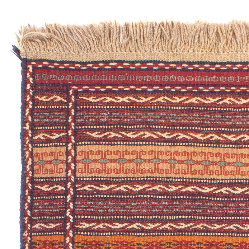 Kelim Carpet - orientalisk matta - 122 x 78 cm - flerfärgad