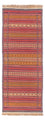 Runner Kelim Carpet - orientalisk matta - 200 x 70 cm - flerfärgad